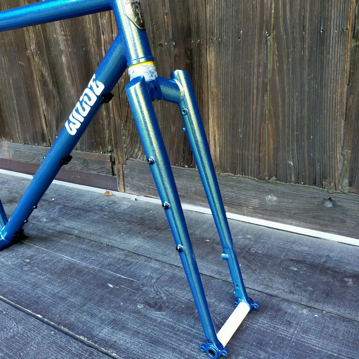 セグメントフォーク クロモリ